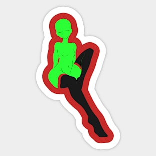 Anime girl Sticker